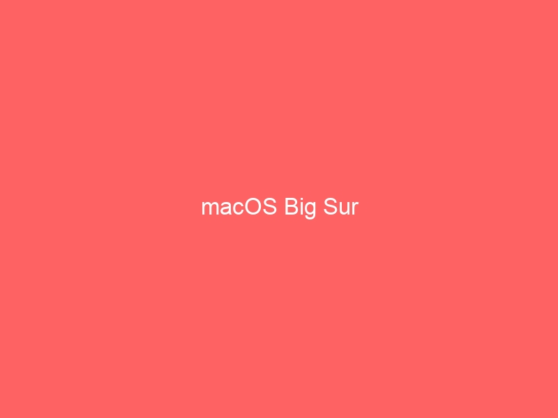 macOS Big Sur 11.7.11(20G1443)正式版虚拟机ISO格式-黑苹果星球-黑苹果 - 纯净黑苹果镜像下载站
